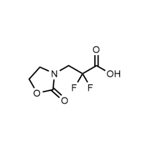 2,2-Difluoro-3-(2-oxooxazolidin-3-yl)propanoic acid|CS-1036706