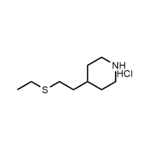 4-(2-(Ethylthio)ethyl)piperidine hydrochloride|CS-1036943