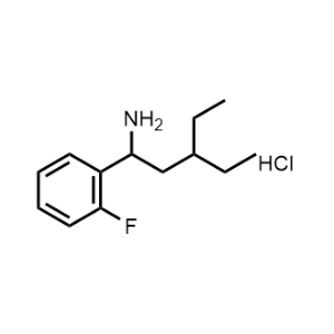 3-Ethyl-1-(2-fluorophenyl)pentan-1-amine hydrochloride|CS-1036957