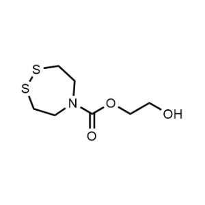 2-Hydroxyethyl 1,2,5-dithiazepane-5-carboxylate|CS-1037228