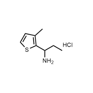 1-(3-Methylthiophen-2-yl)propan-1-amine hydrochloride|CS-1037251