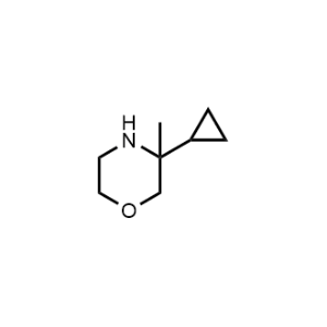 3-Cyclopropyl-3-methylmorpholine|CS-1037420