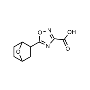 5-(7-Oxabicyclo[2.2.1]heptan-2-yl)-1,2,4-oxadiazole-3-carboxylic acid|CS-1037455