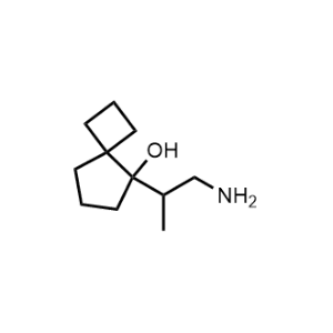5-(1-Aminopropan-2-yl)spiro[3.4]octan-5-ol|CS-1037460