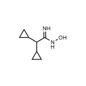 2,2-Dicyclopropyl-N-hydroxyacetimidamide|CS-1037563