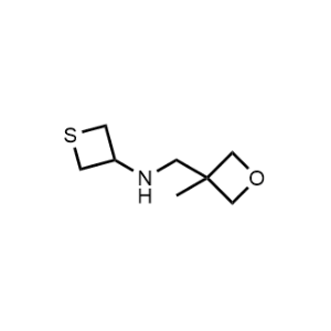 N-((3-Methyloxetan-3-yl)methyl)thietan-3-amine|CS-1037680