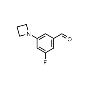 3-(Azetidin-1-yl)-5-fluorobenzaldehyde|CS-1037988