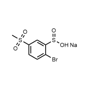 2-Bromo-5-(methylsulfonyl)benzenesulfinic acid, sodium salt|CS-1038109