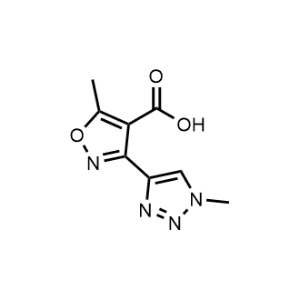 5-Methyl-3-(1-methyl-1H-1,2,3-triazol-4-yl)isoxazole-4-carboxylic acid|CS-1038144