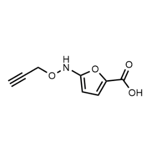 5-((Prop-2-yn-1-yloxy)amino)furan-2-carboxylic acid|CS-1038167