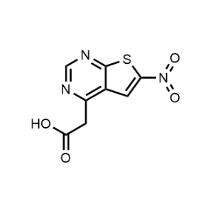 2-(6-Nitrothieno[2,3-d]pyrimidin-4-yl)acetic acid|CS-1038176