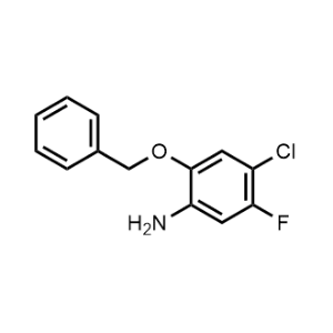 2-(Benzyloxy)-4-chloro-5-fluoroaniline|CS-1038235