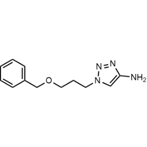 1-(3-(Benzyloxy)propyl)-1H-1,2,3-triazol-4-amine|CS-1038255