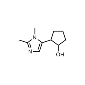 2-(1,2-Dimethyl-1H-imidazol-5-yl)cyclopentan-1-ol|CS-1038445