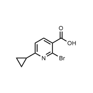 2-Bromo-6-cyclopropylnicotinic acid|CS-1038841