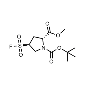 (2R,4S)-1-tert-Butyl 2-methyl 4-(fluorosulfonyl)pyrrolidine-1,2-dicarboxylate|CS-1038855