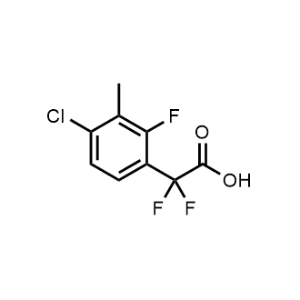 2-(4-Chloro-2-fluoro-3-methylphenyl)-2,2-difluoroacetic acid|CS-1039082