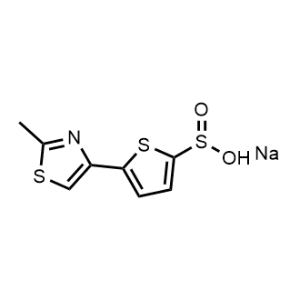 5-(2-Methylthiazol-4-yl)thiophene-2-sulfinic acid, sodium salt|CS-1039095