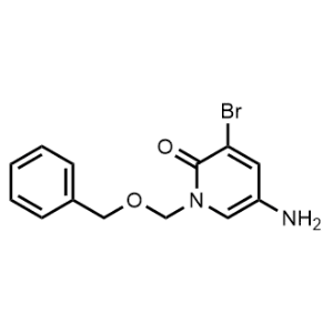 5-Amino-1-((benzyloxy)methyl)-3-bromopyridin-2(1H)-one|CS-1039207