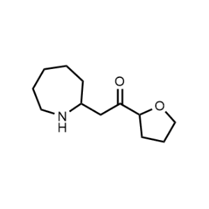 2-(Azepan-2-yl)-1-(tetrahydrofuran-2-yl)ethan-1-one|CS-1039221