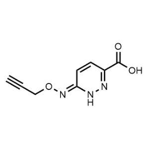 6-((Prop-2-yn-1-yloxy)imino)-1,6-dihydropyridazine-3-carboxylic acid|CS-1039275