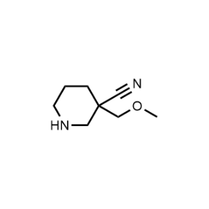 3-(Methoxymethyl)piperidine-3-carbonitrile|CS-1039279