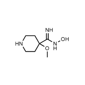 N-Hydroxy-4-methoxypiperidine-4-carboximidamide|CS-1039309