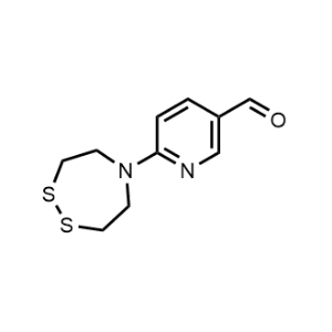 6-(1,2,5-Dithiazepan-5-yl)nicotinaldehyde|CS-1039326