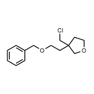 3-(2-(Benzyloxy)ethyl)-3-(chloromethyl)tetrahydrofuran|CS-1039352