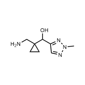 (1-(Aminomethyl)cyclopropyl)(2-methyl-2H-1,2,3-triazol-4-yl)methanol|CS-1039354