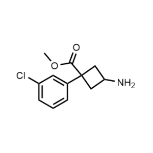 Methyl 3-amino-1-(3-chlorophenyl)cyclobutane-1-carboxylate|CS-1039442