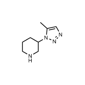 3-(5-Methyl-1H-1,2,3-triazol-1-yl)piperidine|CS-1039494