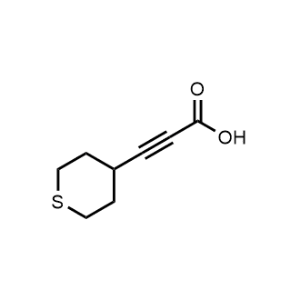 3-(Tetrahydro-2H-thiopyran-4-yl)propiolic acid|CS-1039528