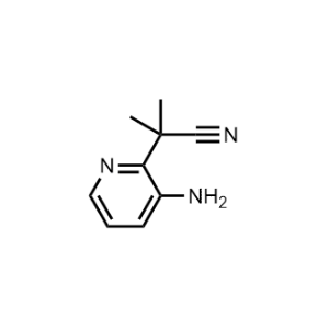 2-(3-Aminopyridin-2-yl)-2-methylpropanenitrile|CS-1039529
