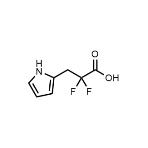 2,2-Difluoro-3-(1H-pyrrol-2-yl)propanoic acid|CS-1039569