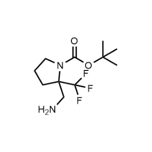 Tert-butyl 2-(aminomethyl)-2-(trifluoromethyl)pyrrolidine-1-carboxylate|CS-1039589