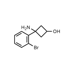 3-Amino-3-(2-bromophenyl)cyclobutan-1-ol|CS-1039617