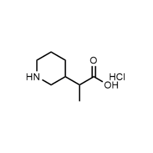 2-(Piperidin-3-yl)propanoic acid hydrochloride|CS-1040098