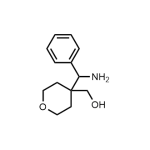 (4-(Amino(phenyl)methyl)tetrahydro-2H-pyran-4-yl)methanol|CS-1040145