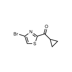 (4-Bromothiazol-2-yl)(cyclopropyl)methanone|CS-1040148
