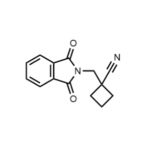 1-((1,3-Dioxoisoindolin-2-yl)methyl)cyclobutane-1-carbonitrile|CS-1040156