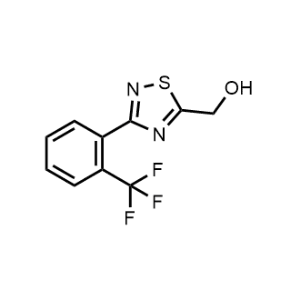 (3-(2-(Trifluoromethyl)phenyl)-1,2,4-thiadiazol-5-yl)methanol|CS-1040201