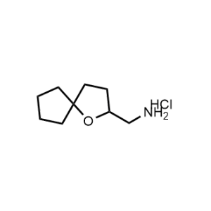 (1-Oxaspiro[4.4]nonan-2-yl)methanamine hydrochloride|CS-1040227