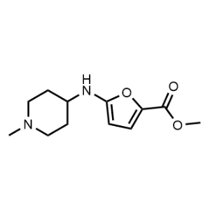 Methyl 5-((1-methylpiperidin-4-yl)amino)furan-2-carboxylate|CS-1040287