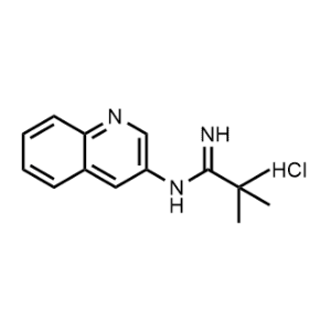 N-(Quinolin-3-yl)pivalimidamide hydrochloride|CS-1040330