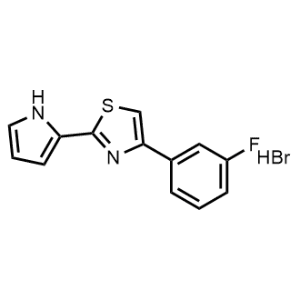 4-(3-Fluorophenyl)-2-(1H-pyrrol-2-yl)thiazole hydrobromide|CS-1040337