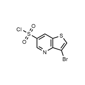 3-Bromothieno[3,2-b]pyridine-6-sulfonyl chloride|CS-1040379