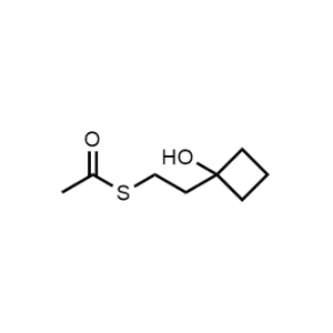 S-(2-(1-Hydroxycyclobutyl)ethyl) ethanethioate|CS-1040430