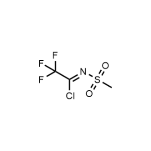 2,2,2-Trifluoro-N-(methylsulfonyl)acetimidoyl chloride|CS-1040503