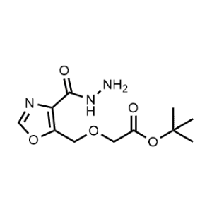 Tert-butyl 2-((4-(hydrazinecarbonyl)oxazol-5-yl)methoxy)acetate|CS-1040526